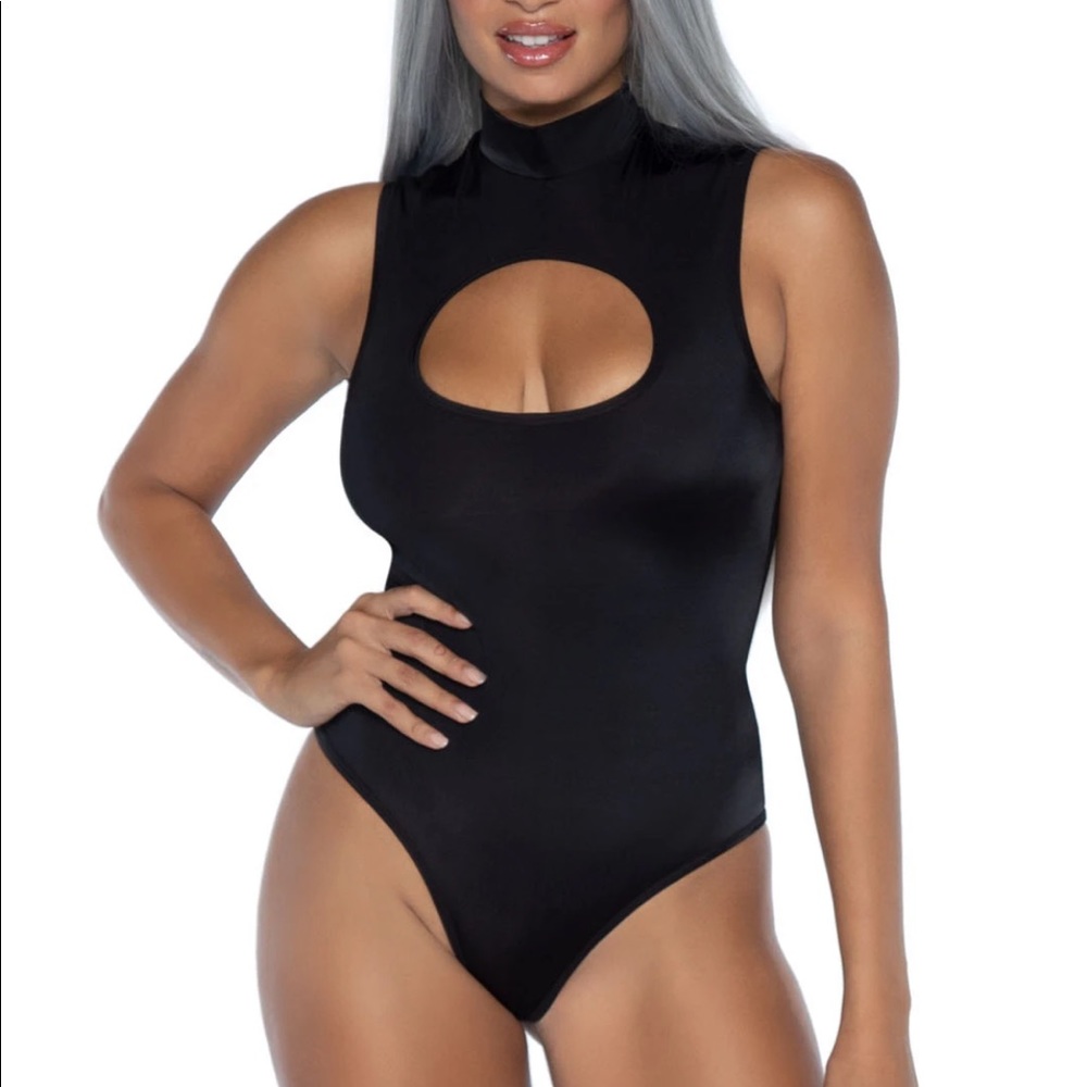 Leg Avenue black keyhole bodysuit
